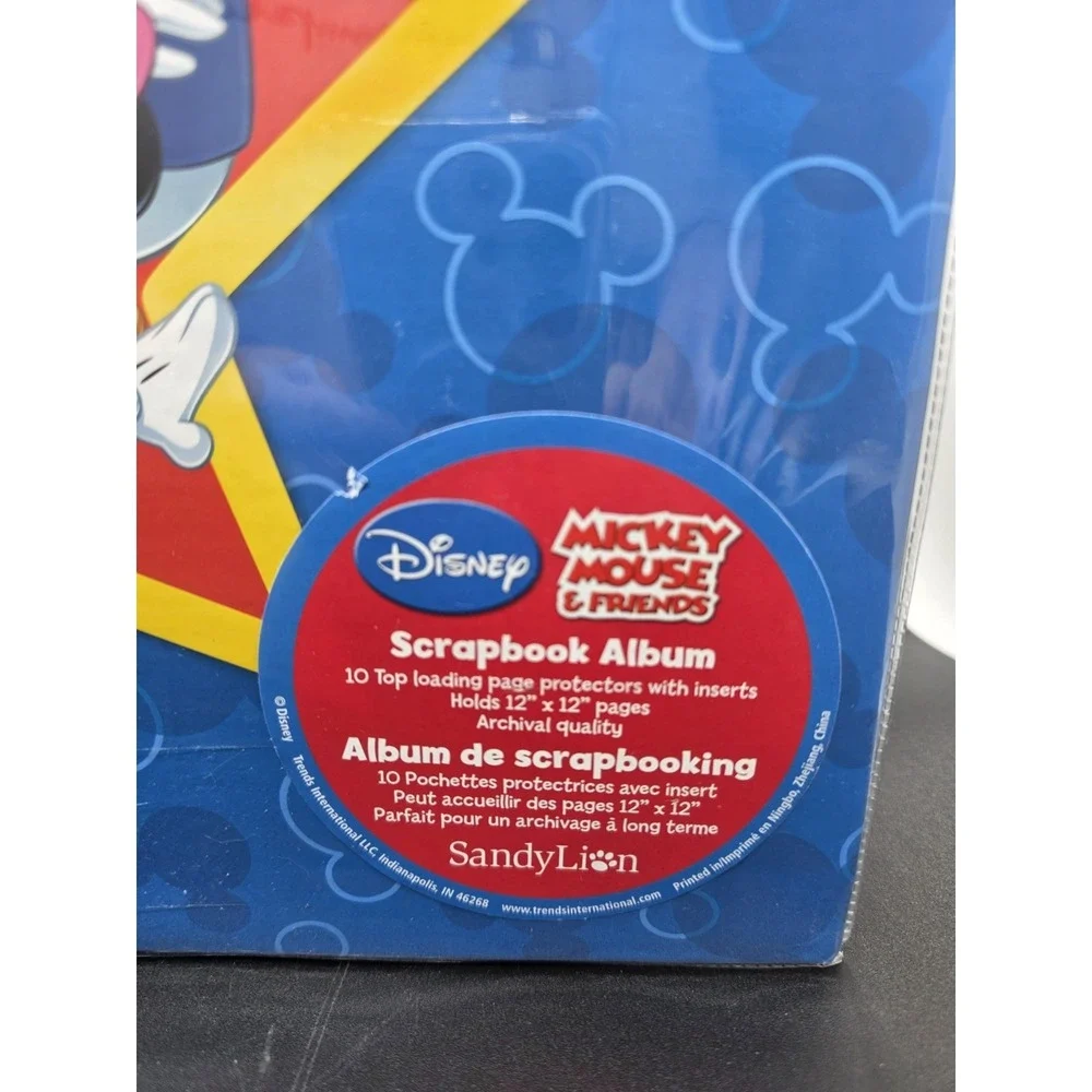 Sandylion Disney Mickey & Friends 12 X 12 Scrap Book Photo Album